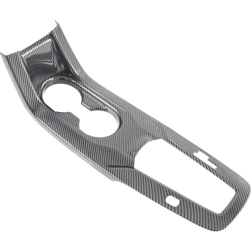 Car ABS Carbon Fiber Gear Shift Panel Frame Cover Decoration for Toyota Corolla Cross 2020