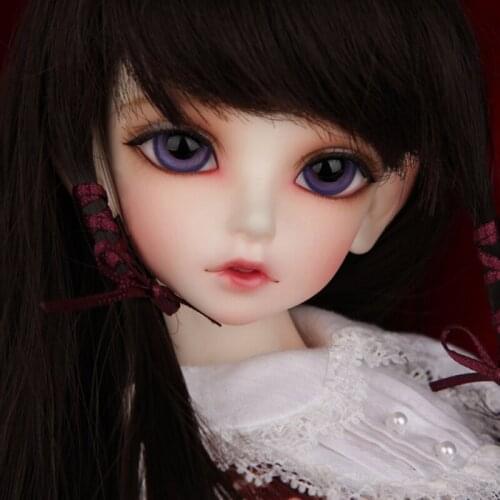 Free Shipping 1/4 BJD Doll SD Fashion Lovely Kid Delf KIW Reborn Model Doll With Makeup For Baby Girl Gift