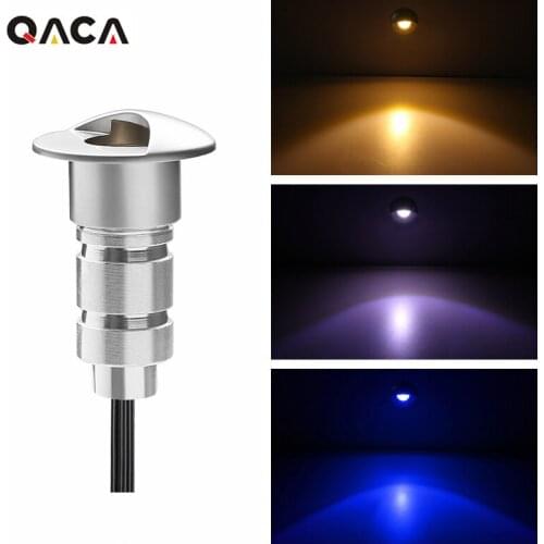 "DHL FREE" (Wire with Male and Female Connector on Light) 20pcs Stainless Steel LED Underground Light LED Waterproof Lightspot