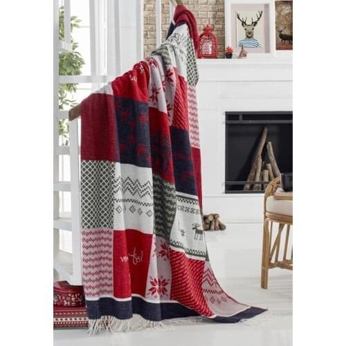 Karna Home Cotton Throws On The Sofa