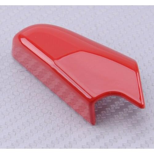 Red ABS Steering Wheel Height Adjustment Trim Cover Cap Fit For Jeep Compass 2017 2018 2019 2020