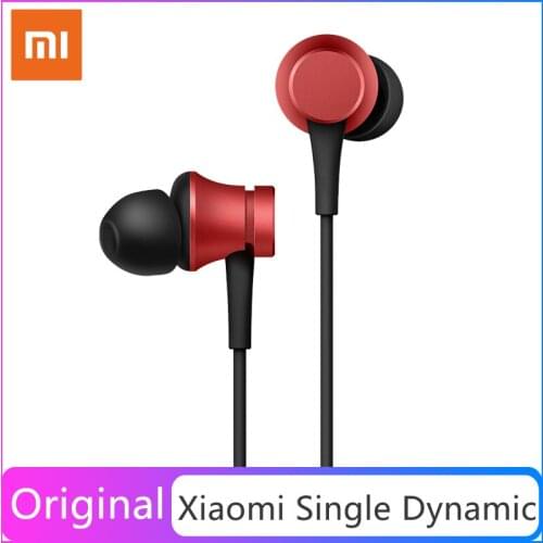 2020 New Original Xiaomi Single Dynamic in-Ear Earphone Bass boost 3.5mm Earphone Magnetic ear shell For Xiaomi Smart Phone