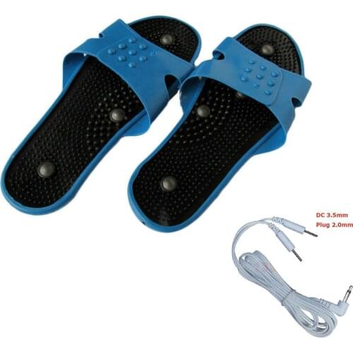 Electrode massage shoes feet massage slippers Physiotherapy foot Slippers Acupuncture Tool Muscle Stimulator Slipper women