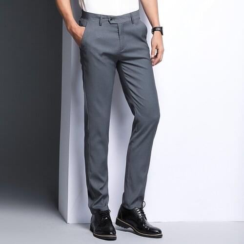 MRMT 2021 Brand New Mens Trousers Slim Casual Pants for Male Fashion Leisure Pants Trousers