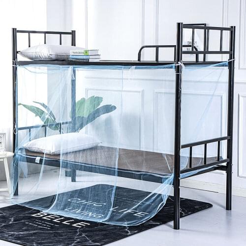 New Home Bunk Bed Mosquito Net Childrens Room Bedding Student Dormitory Summer Anti-mosquito Physical Mosquito Repellent F8428