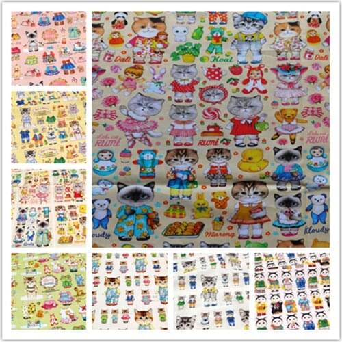 Disney Witch Maleficent Black Castle Mickey Head 100% Cotton Fabric for Girl Clothes Hometextile Cushion Cover Needlework DIY