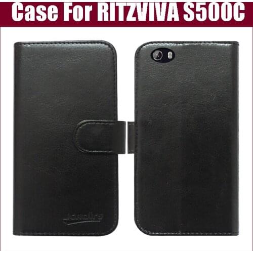 RITZVIVA S500C Case New Arrival High Quality Flip Leather Exclusive Protective Cover Case For RITZVIVA S500C Case