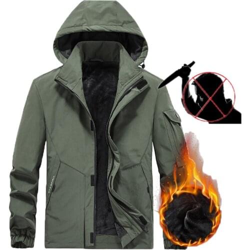 Self Defense Anti Cut Jacket Stealth Stab Knife Cut Resistant Stealth Police Jacket Security Protection Casual stab proof coats