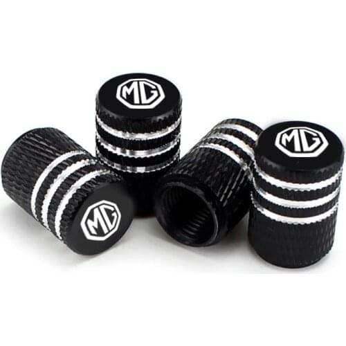 Tire valve core cover Metal Wheel Tire Valve Caps Stem case For MG ZS GS 5 Gundam 350 Parts TF GT 6 Auto Accessories