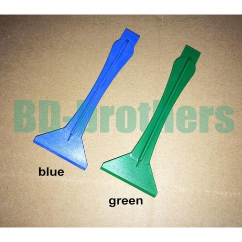 Blue Plastic Pry Tool Prying Tools Triangle Shovels Spatula Crowbar Tool for iPhone iPad Tablet PC LCD Repair 500pcs/lot