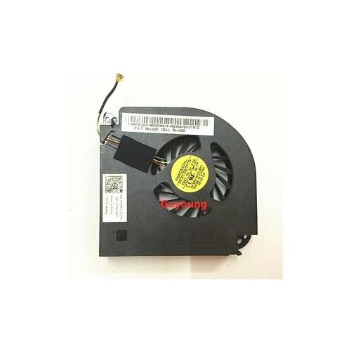CPU Cooling Fan for Dell Precision M6400 M6500 M6600 Notebook Cooler Radiators DFS601605LB0T FA67 0Y4XY2 Y4XY2