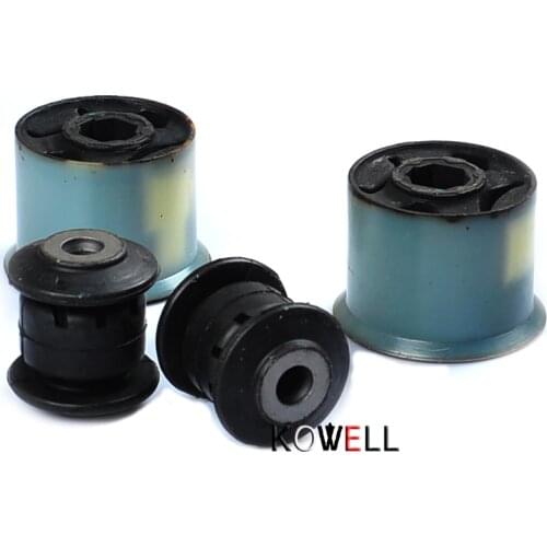 4Pcs Control Arm Bushings Front/Lower For VW Jetta Golf GTI 5 MKV MK6 Passat CC Tiguan Skoda Octavia 1K0 407 183 1K0 407 182