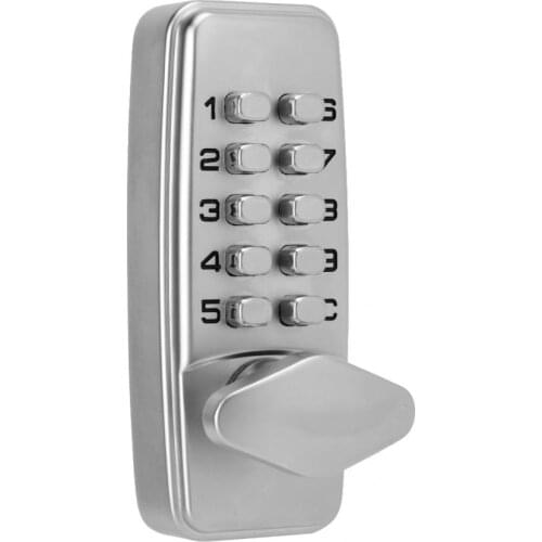 Password Lock 2 - 4 Digits MiNi Mechanical Code Lock Cabinet Indoor Outdoor Door Password Security Coded Lock