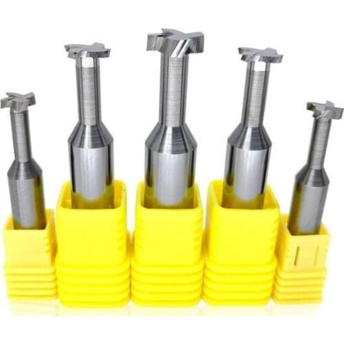 1pc HRC60 4 Flute Tungsten Carbide Steel Milling Cutter Metal Alloy Milling Tool T shape Flat End Mill