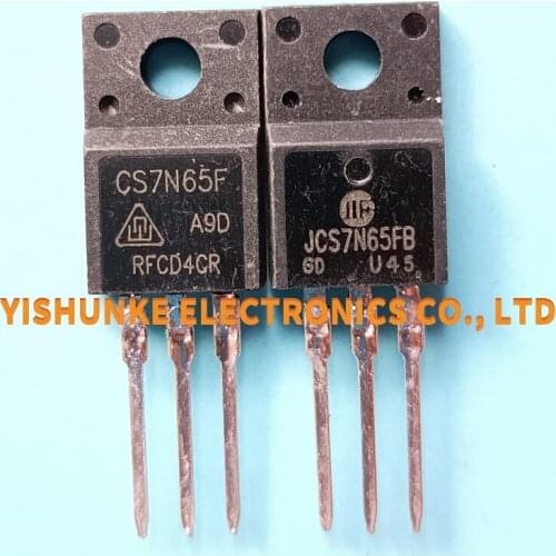5PCS CS7N65F JCS7N65FB D1414 BTA425Y-800BT 078N12N SBR20U100CTFP 20U100CTFP CMT10N40 TO-220 TO-220F