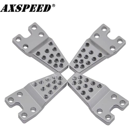 AXSPEED RC Car Lower Shock Mount Lift Kit for 1/10 Axial SCX10 RC Crawler Climbing Car Shocks Upgrade Parts