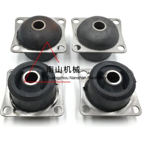 Free Shipping Excavator Parts for Liugong 908C Engine Mounting Cummins B3.3 Engine Mounting Rubber Head Shock Absorbing Rubber