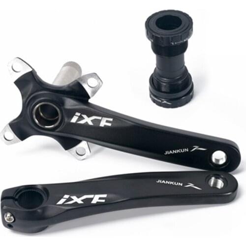 Black Crankset 6.7inch Cycling Component Parts MTB Mountain Bike BCD104