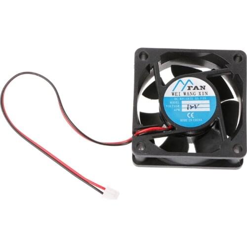 DC 12V 24V 2-Pin Cooler Brushless PC CPU Case Cooling Fan 60mm-60mm-25mm