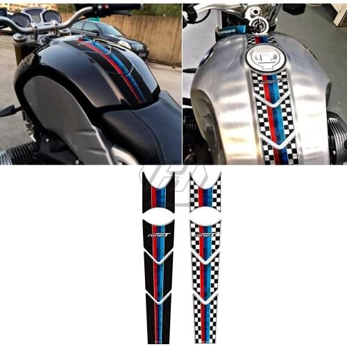 For BMW R9T R Nine T 2014-2018 3D Resin Motorcycle Tank Pad Protector