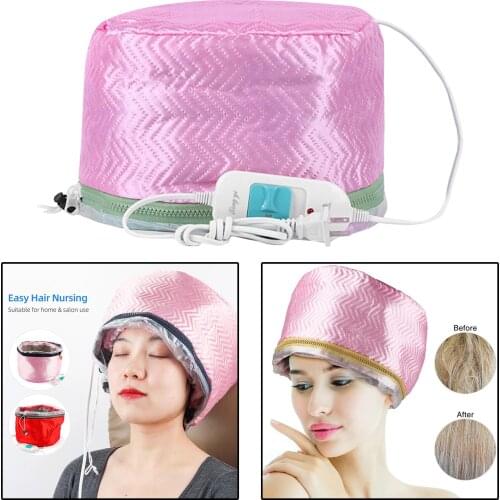 Electric SPA Hair Thermal Treatment Heating Cap Hair Care Steamer Hat Hair Thermal Treatment Nourishing Hair Mask Baking Oil Cap