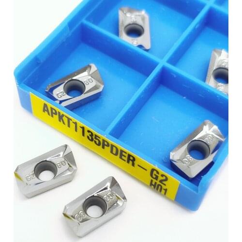 APKT1003 PDFR APKT1135 MA H01 carbide alloy milling cutter CNC tool APKT1604 milling cutter aluminum turning tool MGMN200 NC3020