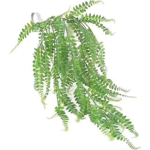 Artificial Fern Vine Eucalyptus Hanging Grass Realistic Hanging Vine Artificial Garland For Wedding Decoration