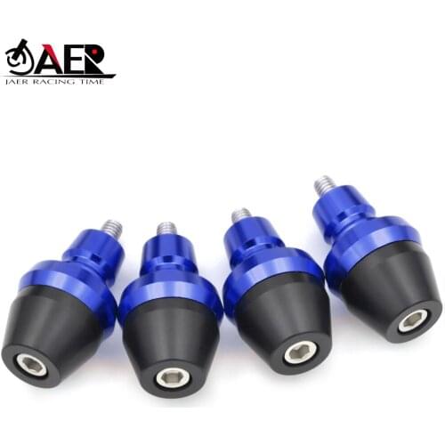 JAER 4PCS Motorcycle Anti Crash Protect Front Fender Frame Slider 6mm Screw Bolt for Yamaha YZF R1 R6 FZ1 FZ6 FAZER FJR XJR XJ6