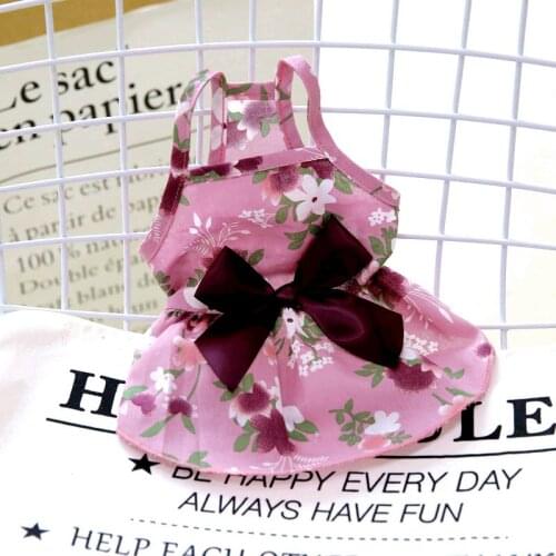 Summer Pet Clothes Pet Wedding Puppy Dog Dress for Dogs Skirt Dog Dresses Clothes for Dogs Skirts Yorkshire Pet Chihuahua Dress