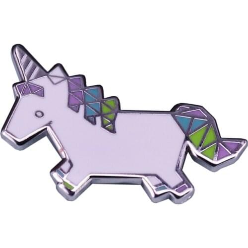 Show your love for your spirit animal by sporting our awesome unicorn pin