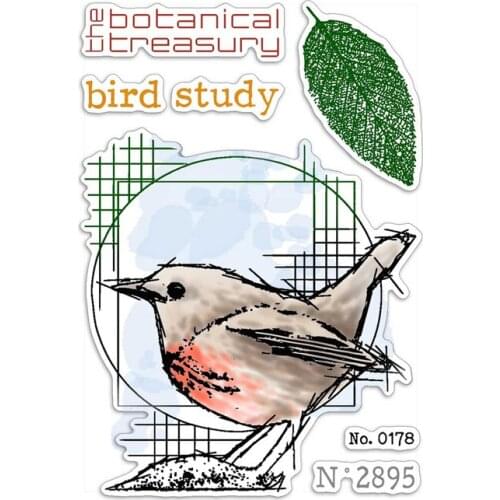 Background Clear Stamp for Scrapbooking Transparent Silicone Rubber DIY Photo Album Decor 0742