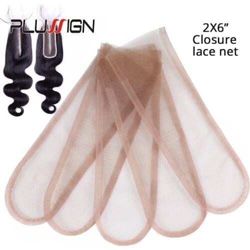 7 Style Hair Net For Hair Closure Frontal Making 360 Frontal Swiss Lace Material Wig Net Thin Invisible Dark Brown Hairnets