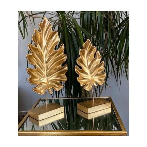 2 Piece Stylish Modern Plane Leaf
