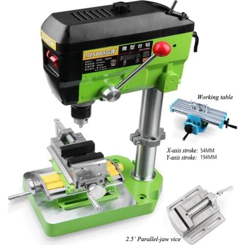 Drilling Machine Milling Small Fresadora Table Drill Press Mill Machine 680W 220v Multi-function Industrial Beads Making Tool