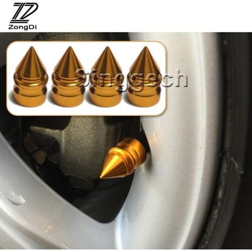 ZD 4pcs Car Tower Shape Tyre Valve Cap Covers For BMW e46 e39 e36 Audi a4 b6 a3 a6 c5 Renault duster Lada granta accessories