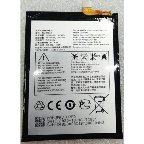 100% Brand new High Quality 5000mAh TLP048A1 Battery For Alcatel One TLP048A1 Mobile Phone