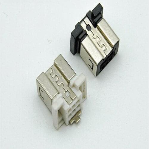 100PCS 6Pin Accelerator Accessories Game Console Cable for WII Game Control Cord Plug