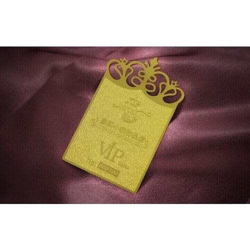 1000pcs/lot unique craft Top Grade Business Cards Customized design card Creative Hollow Out Personalized Black Metal Cards