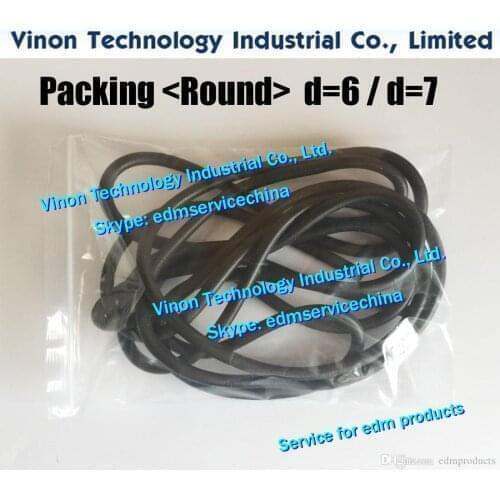 3031972 Gasket round sponge D7mm 3536532, 3031666, 0215493 Sodic k seal strip 7mm for Slide Plate (the price is sold by meter)