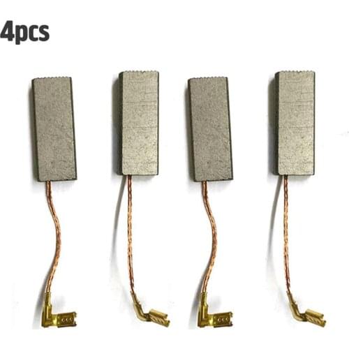 4Pcs 6.2x11.2x29mm Carbon Brush For McCulloch 2200 Chain Saw X73 Flymo Woodshark 350 400 D94 Rotary Hammer Drill Angle Grinder