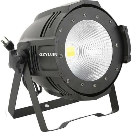 4pcs/lot 200W LED Stage COB Par Light Cool & Warm White 2IN1 PAR64 DMX DJ Audience Light