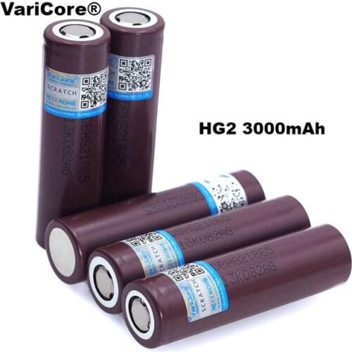 6 PCS.. VariCore For Original HG2 18650 3000mAh battery 18650HG2 3.6V discharge 20A dedicated Power battery