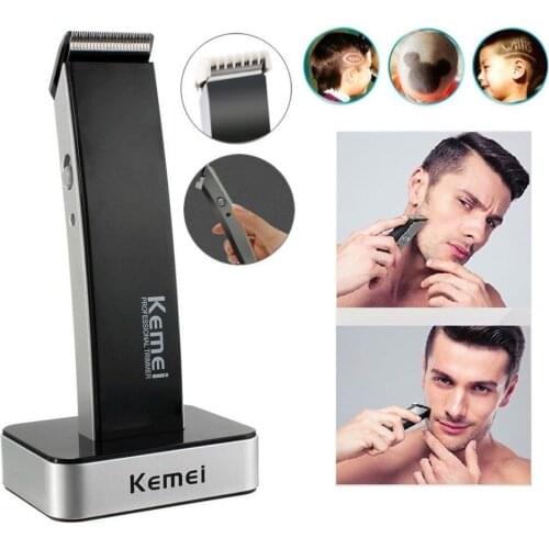 1 Set Beard Shaver Razor Professional Black/White Electric Rechargeable Men Cordless Hair Clipper Trimmer Kit EU/US Plug