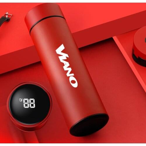 For Mercedes Benz CITAN Clase R SPRINTER Class V VIANO Car Accessories Display Water Bottle Travel Tea Sport Insulation Cup