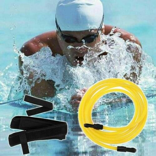 Swim Bungee Training Belt Swimming Resistance Safety Leash Exerciser