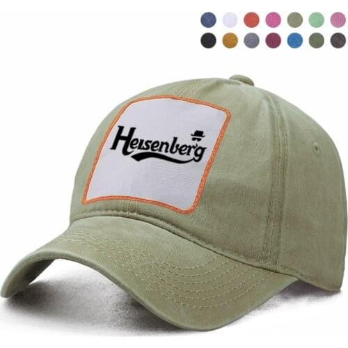 Heisenlerg Letter Baseball Cap Dad Solid Trucker Snapback Brand Hat Harajuku Streetwear Woman Berets Boinas Caps Gorras Hats