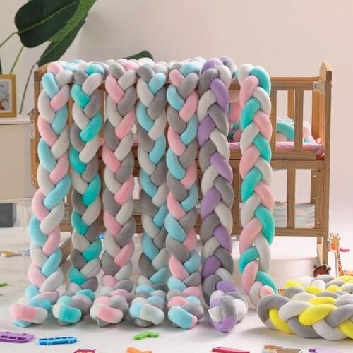 3M Length baby bumper bed kit berço boys room decor nordic baby room baby bedding