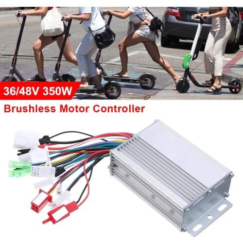 DC36V/48V Electric Bike Brushless Motor Controller For Electric Bicycle E-bike Scooter 350W Brushless Controller Accessory Parts