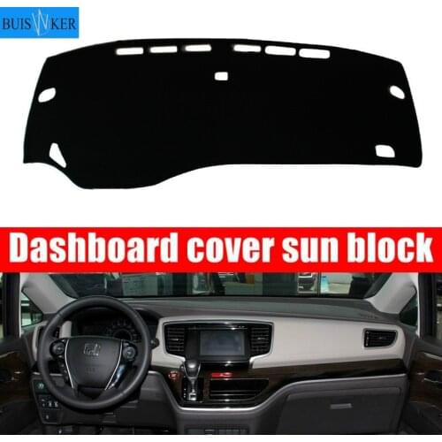Dashboard Cover Car Stickers Sun Shade Mat Carpet Interior Accessories For Honda odyssey 2015 2016 2017 2018
