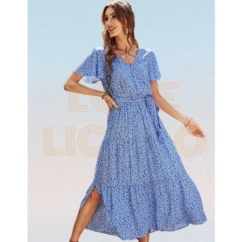 LOVE LICHAO Office Summer Dresses